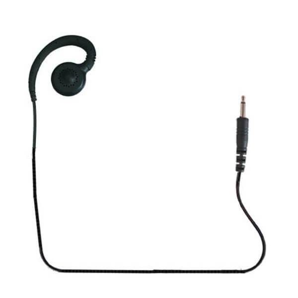 2.5mm Twist Lock Black Extra Loud Earpiece for ITRQ Microphone System WPLEH TL