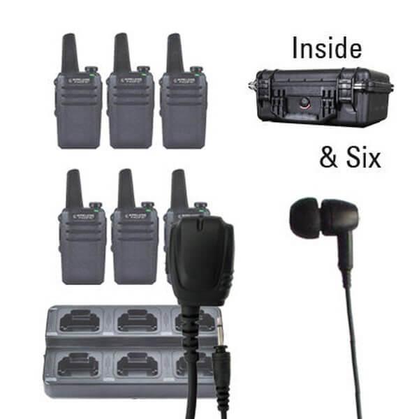 Go Pro DMR Digital / Analog Two Way Radio Bundle Package - Wireless Pacific - GPR - 6 - EB - 8