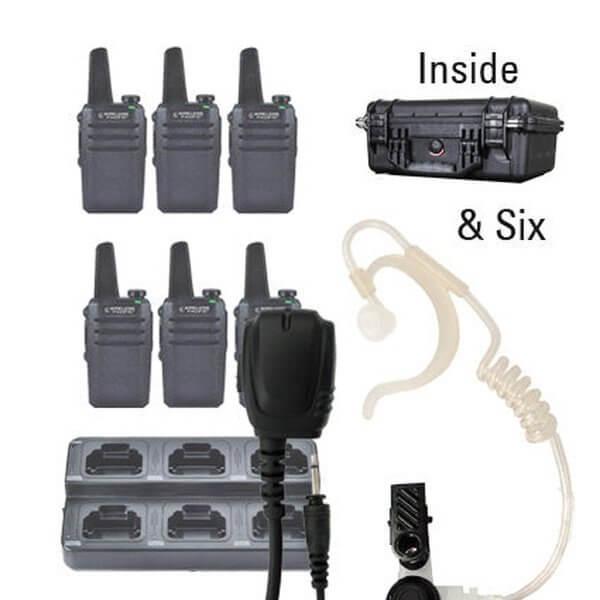 Go Pro DMR Digital / Analog Two Way Radio Bundle Package - Wireless Pacific - GPR - 6 - TEH - 8