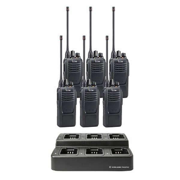 Icom IC - F2100D / IC - F1100D | IDAS Digital Two Way Radio Bundle Package - Icom - ICF21 - 11D - 6