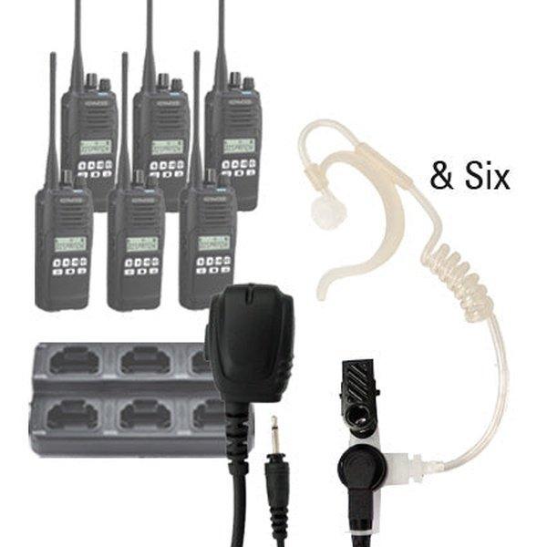 Kenwood TK - 3710 Two Way Radio Bundle Package - Kenwood - TK3710 - WP6WC