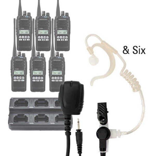 Kenwood TK - 3710 Two Way Radio Bundle Package - Kenwood - TK3710 - WP6WC