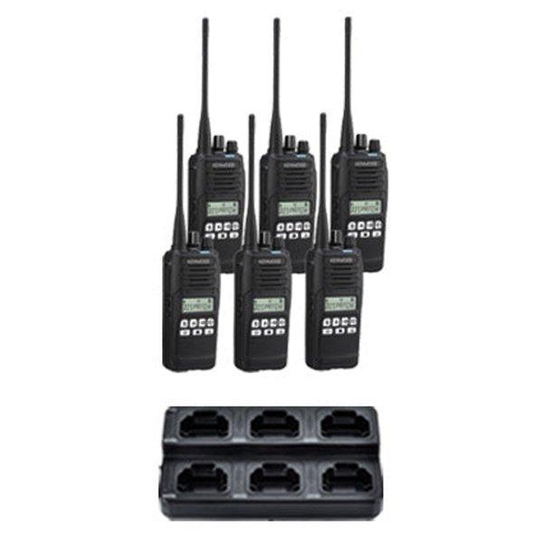 Kenwood TK - 3710 Two Way Radio Bundle Package - Kenwood - TK3710 - WP6WC