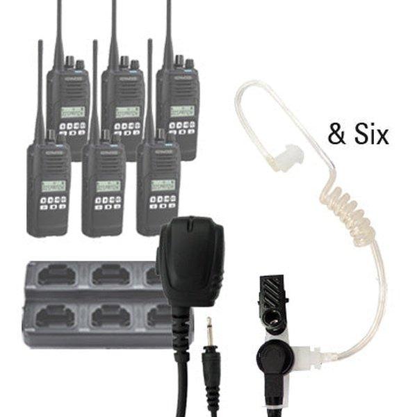 Kenwood TK - 3710 Two Way Radio Bundle Package - Kenwood - TK3710 - WP6WC