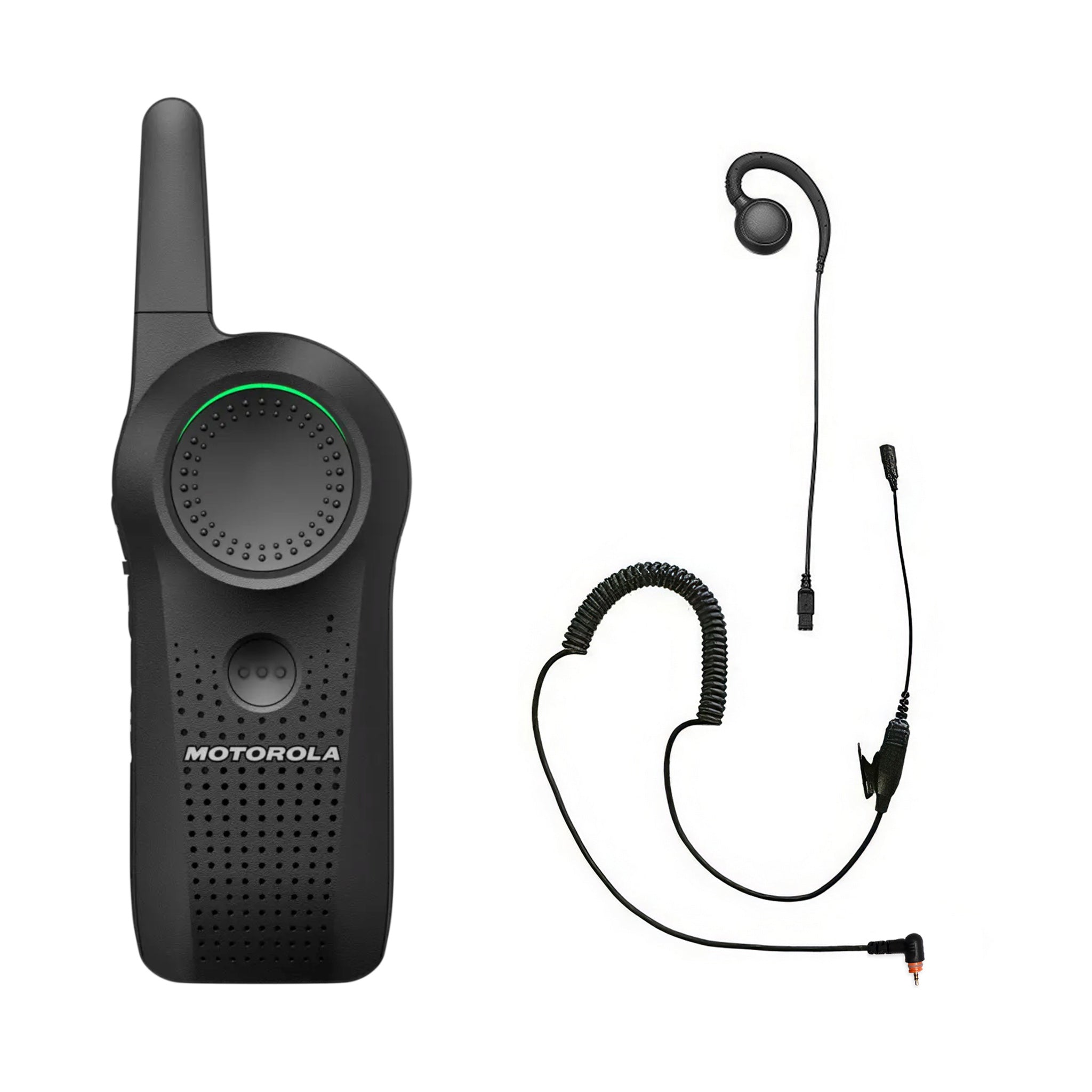 Motorola Curve one-piece earpiece set for enhanced wireless connectivity.