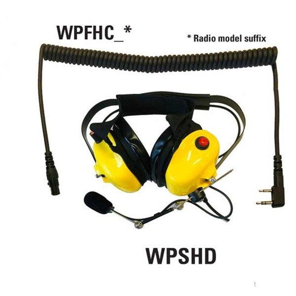 Smart Heavy Duty Hearing Protection Headset - Model WPSHD - F - Wireless Pacific - WPSHD - MT2