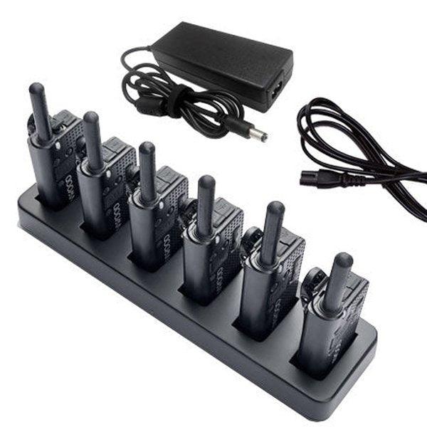 WP6WC Six Way Desktop Multi Unit Smart Charger - Wireless Pacific - WP6WC - PKT