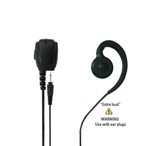 WPITRQ Advanced Premium Lapel Microphone with Detachable Earpiece - Wireless Pacific - WPiTRQ - MT - LEH