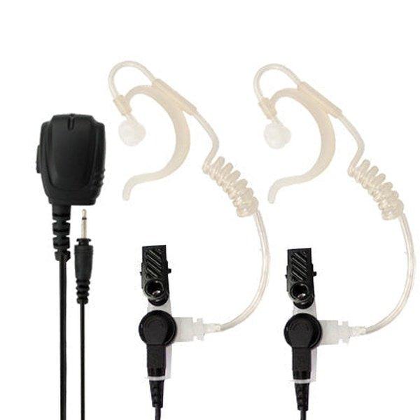 WPITRQ Advanced Premium Lapel Microphone with Two (1 spare) Detachable Earpiece - Wireless Pacific - WPiTRQ - MT - TEH2