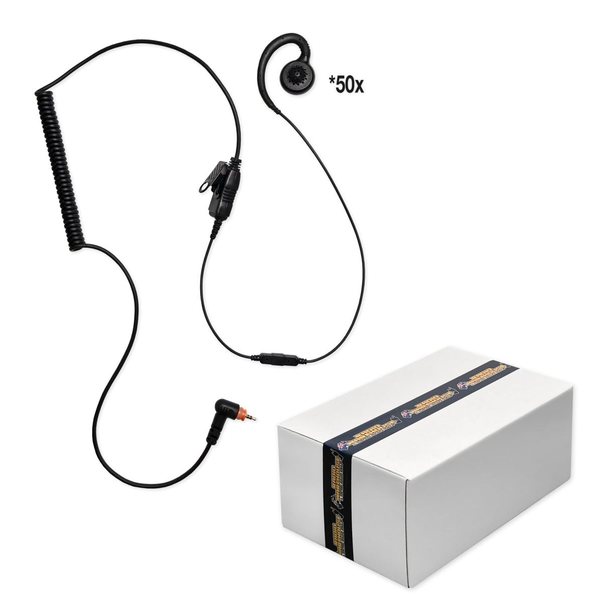 WPSSM - TLK100 Secure Swap Earpiece (Alternative to PMLN7189A) - Wireless Pacific - 50WPSSM - CURVE