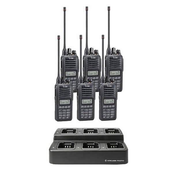 Icom IC - F2100D / IC - F1100D | IDAS Digital Two Way Radio Bundle Package - Icom - ICF21 - 11DT - 6