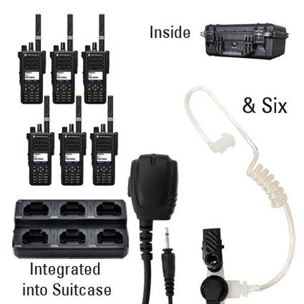 Motorola MotoTRBO Digital DP3441e DP4000e Radio Six Pack