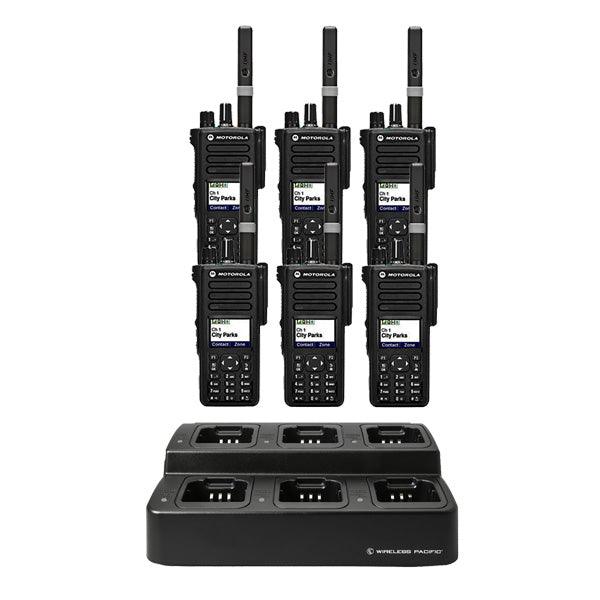 Motorola MotoTRBO Digital DP3441e DP4000e Radio Six Pack